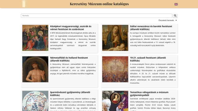 Keresztény Múzeum - Online katalógus